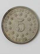 1876 Shield Nickel RARE*, Circulated