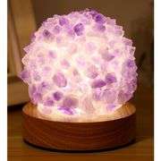 Natural Crystal Amethyst Crystal Lamp