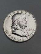 1962 D UNC Quality Franklin Half Dollar