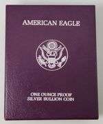1986 S Silver American Eagle, Proof
