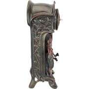 Dual Maiden Art Nouveau Mantelpiece Clock