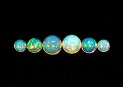 Fine Opal Cabochons - Lot of 6