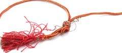 Elegant 22k Gold Indian Ruby and Diamond Necklace