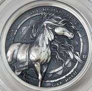 2021 1 Oz War Horse Relief Coin