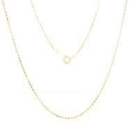 18kt Yellow gold rope chain necklace