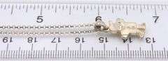 Vintage 925 Sterling Silver Kid Pendant on Chain