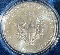 2014 W Blue Box Unc Silver Eagle