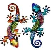 Metal Gecko Wall Art