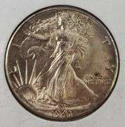 1941 Walking Liberty Half Dollar, Circulated