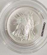 2022 Geronimo Silver Indian Coin