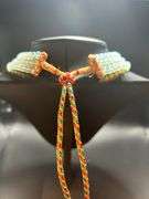 Stunning 406.5 Cttw 3 Strand Natural Chalcedony Necklace