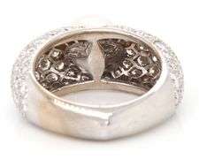 Cartier Juliette Cultured Pearl and Diamond Ring in 18K