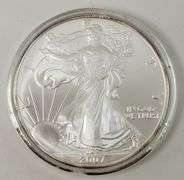 2007 American Silver Eagle, Uncirculated