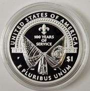 2019-P $1 American Legion 100th Anniversary PR DCAM