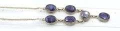 Vintage 925 sterling silver group lot of 4 necklaces