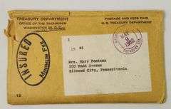 1961 Mint Set P+D In Original Envelope