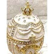 24kt Gold Handmade Russian Egg 200 Austrian Crystals