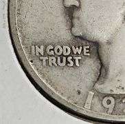 1934 Medium Motto DDO, Circulated