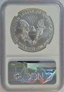 John M. Mercanti signed 2021(S) NGC MS70 graded American Silver Eagle