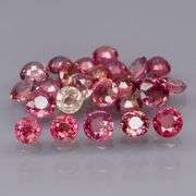 Untreated!!! 3.80ct fancy rose colored Songean Sapphire set!