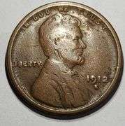 1912 S Wheat Penny, Circulated