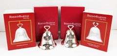 2 Reed & Barton Christmas Bells, 2013 & 2014