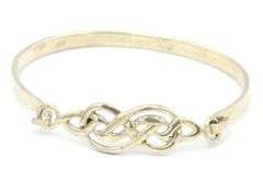 Group lot of 3 Vintage 925 sterling silver bangles