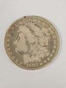 1892 CC Morgan Silver Dollar, Circulated