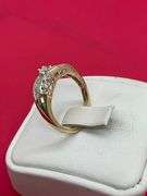 BRAND NEW 14K YELLOW GOLD DIAMOND RING