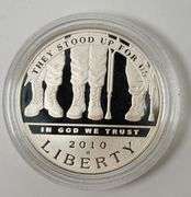 2010-W $1 American Veterans Disabled for Life PR DCAM