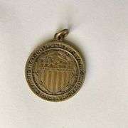 Antique Bronze 1916 WWI Medal