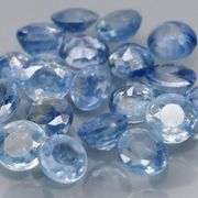 Amazing 3ct set of washed denim blue Sapphires!