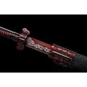 Tang Dynasty Style Dao Sword with Dragon Pattern Sheath