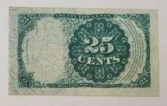 RARE 1874 US 25 Cent Fractional Currency