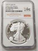 2020 W Silver Eagle PF 70 CAMEO