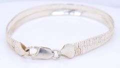 Italian 925 sterling silver fancy bracelet