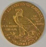 Satiny-fresh BU 1926 US $2.50 Indian Gold Piece