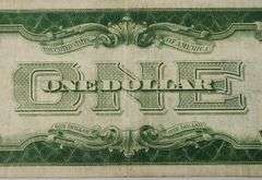 1928 A $1 Dollar Silver Certificate, Circulated