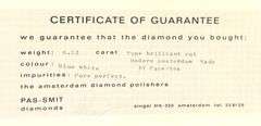0.12ct RBC loose diamond with cert