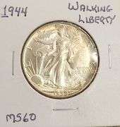 1944 Walking Liberty Half Dollar, Circulated