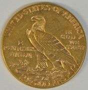 Exceptional Mint State 1915 US $2.50 Indian Gold Piece