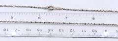 Group lot of 3 vintage 925 sterling silver chains