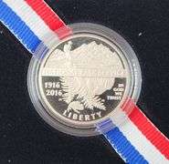 2016-S 50c National Parks Service 100th Anniversary PR DCAM