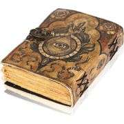Leather-Bound Spell Book Journal