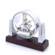 Bulova Clock Solid Wood Base