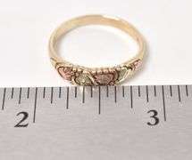 Marvelous Grape and Leaf Ring in 10K Yellow Gold