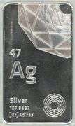 Great Freedom American Indian 10 Troy Oz pure .999 fine silver bar in plastic