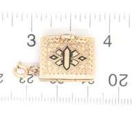 Vintage 14K YG Opening Book Style Locket