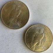 Frosty 1923 1924 White BU Peace Dollars