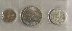 2 3 Piece Red Pack Unc Silver Bicentennial Sets